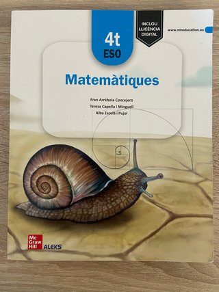 Matemàtiques 4t ESO