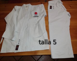 Kimono Karate Talla 5 Blanco