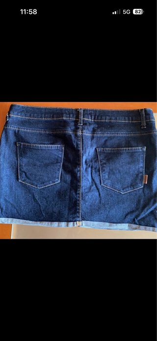 Conjunto Falda y Short Vaquero Mujer Talla L/42