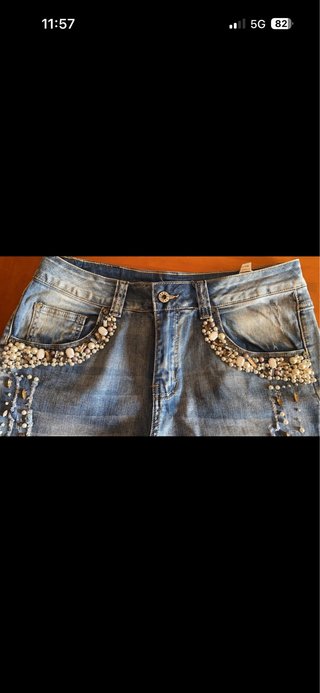 Conjunto Falda y Short Vaquero Mujer Talla L/42