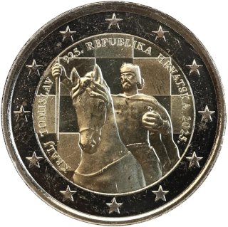 2 € Croacia 2025 Conmemorativa