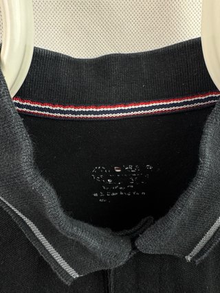 Polo Negro Tommy Hilfiger Premium