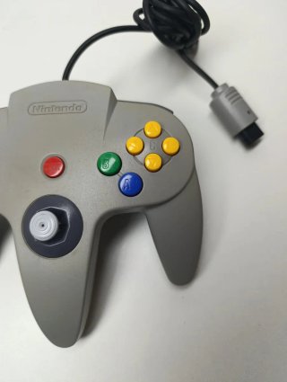 Mando Nintendo 64 Original Gris
