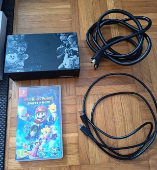 Nintendo Switch Smash Bros + Accesorios