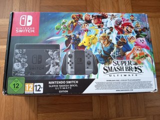 Nintendo Switch Smash Bros + Accesorios