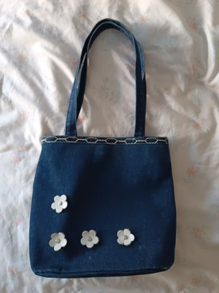 Lote 4 bolsos: negro, vaquero, mochila