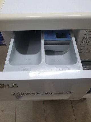 Lavadora y Secadora LG 8/4kg 1400rpm con Garantía
