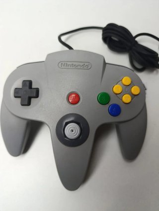 Mando Nintendo 64 Original Gris