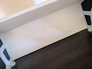 Zapatero Bissa Ikea negro-marrón