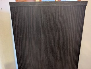 Zapatero Bissa Ikea negro-marrón