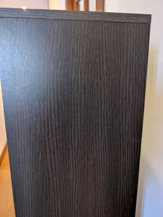 Zapatero Bissa Ikea negro-marrón