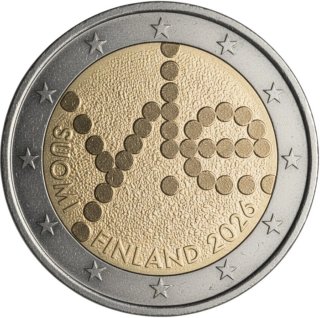 2 € Finlandia 2026 Conmemorativa