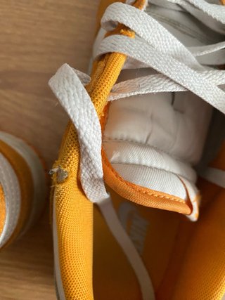Zapatillas Nike Dunk Low Naranja y Blanco