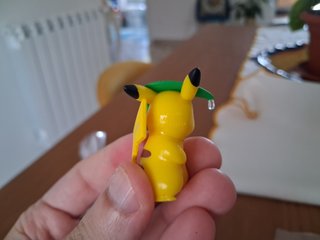 figure pokemon t-arts pikachu set pioggia 2