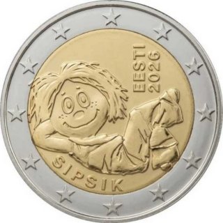 2 € Estonia 2026 Conmemorativa