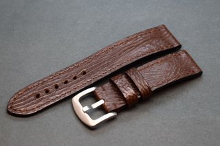 Correa Vintage Piel Tiburón Marrón Longines