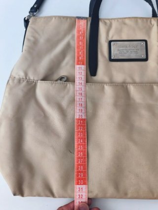 Bimba y Lola Bolso Nylon Beige y Negro