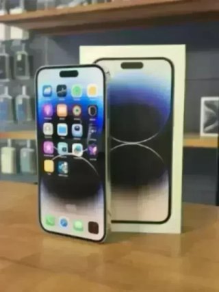 IPHONE 14 PRO MAX 256GB PLATA BAT. 100%