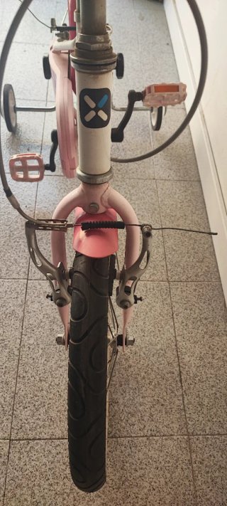 Bicicleta infantil rosa Btwin