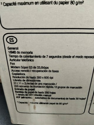 Fax laser Brother FAX-2845 USB