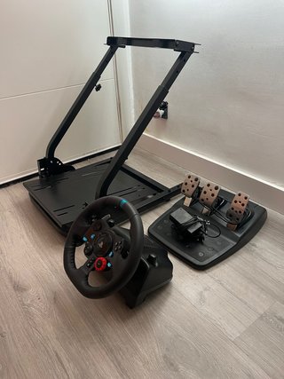 Logitech G29 + Soporte para el Volante y Pedales