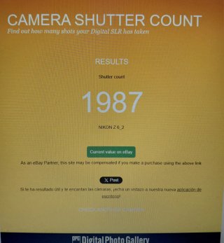 Nikon Z6 II Cámara Mirrorless