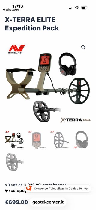 Detector de metales Minelab X-TERRA ELITE