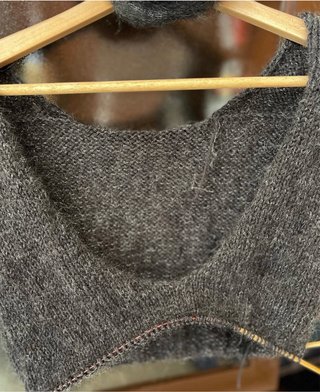 Jersey tejido a mano, creación unica