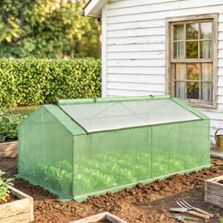 Serra Piccola per Giardino e Balcone con Finestre
