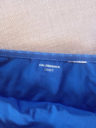 Bikini Calzedonia cuadros azul Talla S