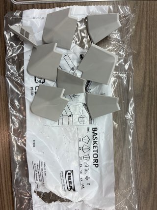 Remates encimera IKEA BASKETORP gris