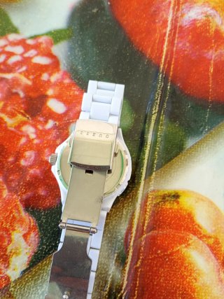 Orologio Guess donna bianco e argento