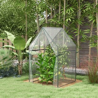 Mini Serra da Giardino con 2 Porte Avvolgibili