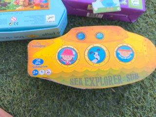 Lote Puzzles Infantiles Djeco e Imaginarium
