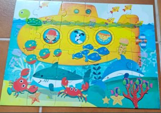 Lote Puzzles Infantiles Djeco e Imaginarium