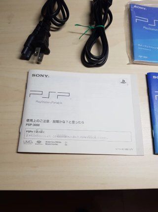 PSP Piano Black Sony PSP-3000 Caja