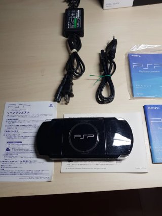 PSP Piano Black Sony PSP-3000 Caja