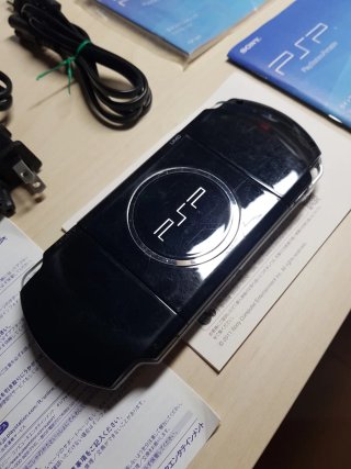 PSP Piano Black Sony PSP-3000 Caja