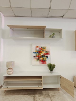 Mueble TV y Estantería Salón