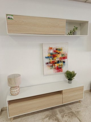 Mueble TV y Estantería Salón