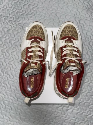 Michael Kors Zapatillas Mujer Marrón/Rojo