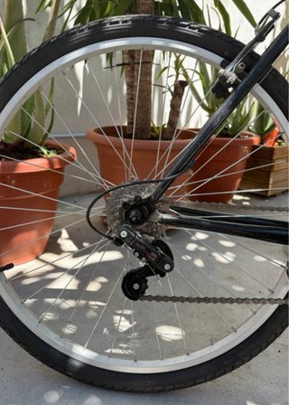 Bicicleta Subrace Negra Restaurada