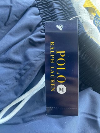Polo Ralph Lauren Bañador Azul y Amarillo
