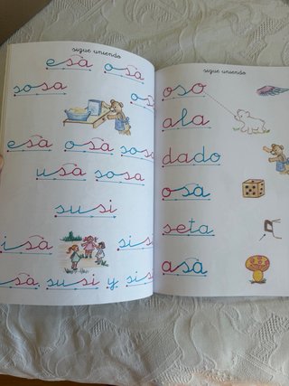 Método de lectura y escritura global. Lamela