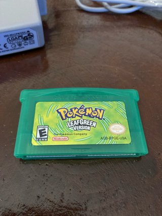 Nintendo DS Lite Transparente Roja + GBA LeafGreen
