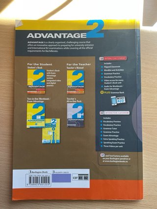 Advantage 2 Bachillerato