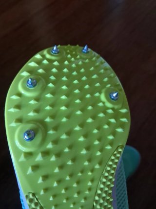 Zapatillas KIPRUN Tacos Atletismo Verde/Azul