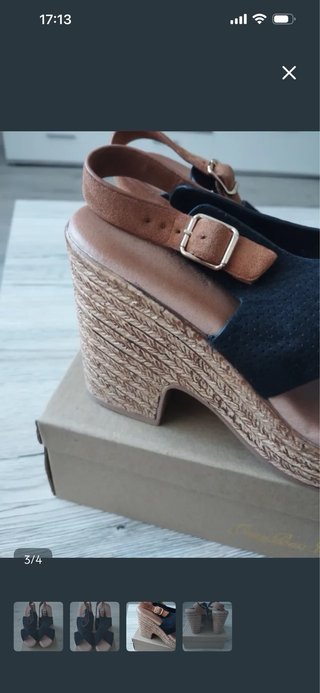 Sandalias cuña