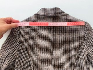 Massimo Dutti Chaqueta Lana Cuadros