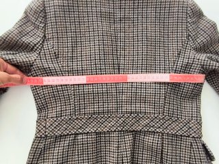 Massimo Dutti Chaqueta Lana Cuadros